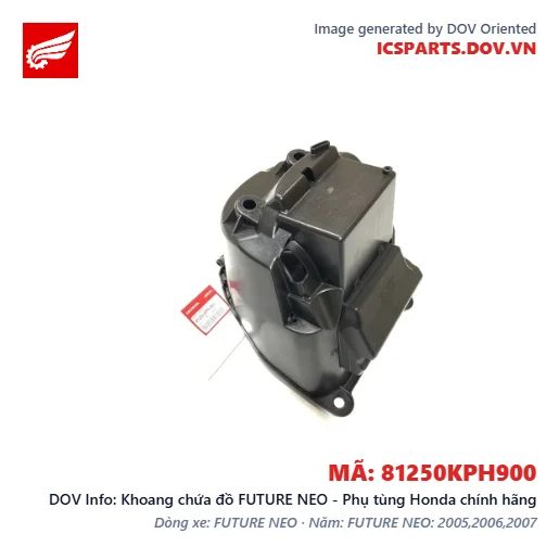 Khoang chứa đồ FUTURE NEO - Phụ tùng Honda chính hãng