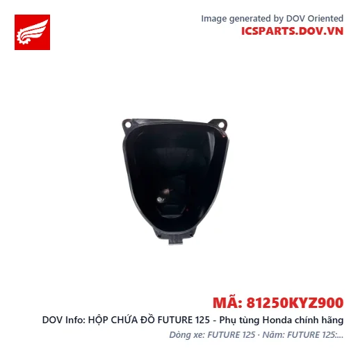 HỘP CHỨA ĐỒ FUTURE 125 - Phụ tùng Honda chính hãng