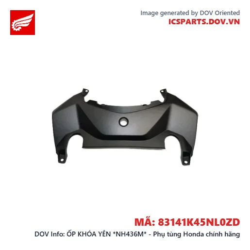 ỐP KHÓA YÊN *NH436M* - Phụ tùng Honda chính hãng