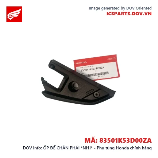 ỐP ĐỂ CHÂN PHẢI *NH1* - Phụ tùng Honda chính hãng