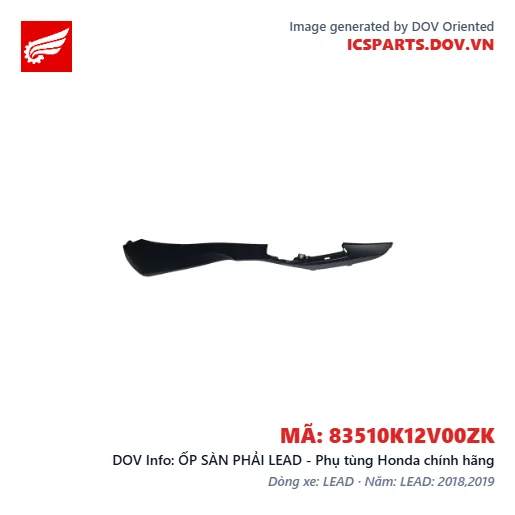 ỐP SÀN PHẢI LEAD - Phụ tùng Honda chính hãng