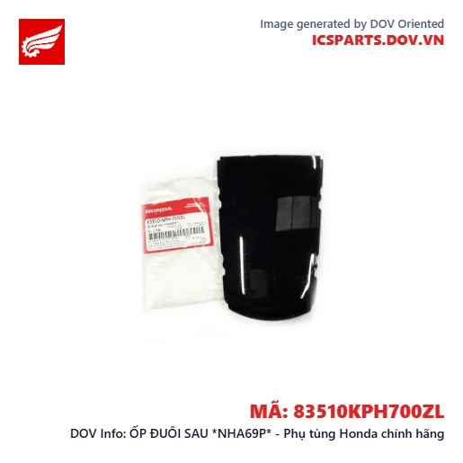 ỐP ĐUÔI SAU *NHA69P* - Phụ tùng Honda chính hãng
