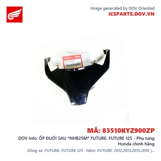 ỐP ĐUÔI SAU *NHB25M* FUTURE, FUTURE 125 - Phụ tùng Honda chính hãng
