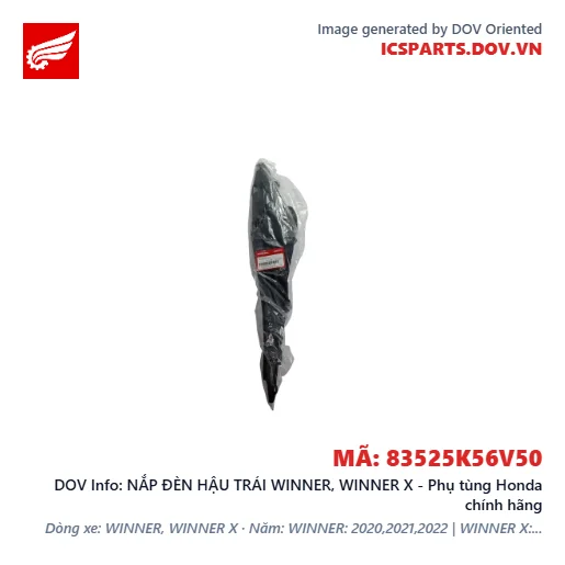 NẮP ĐÈN HẬU TRÁI WINNER, WINNER X - Phụ tùng Honda chính hãng