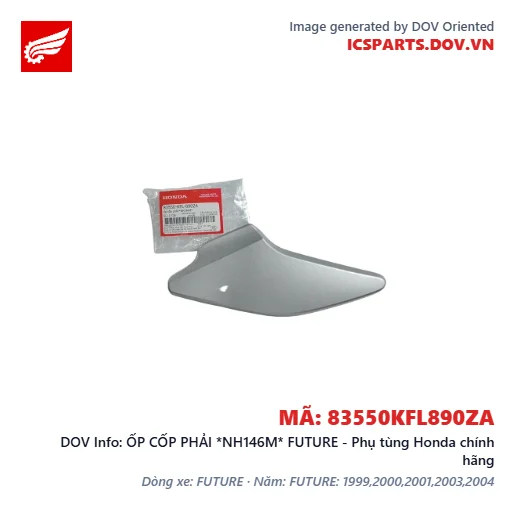 ỐP CỐP PHẢI *NH146M* FUTURE - Phụ tùng Honda chính hãng