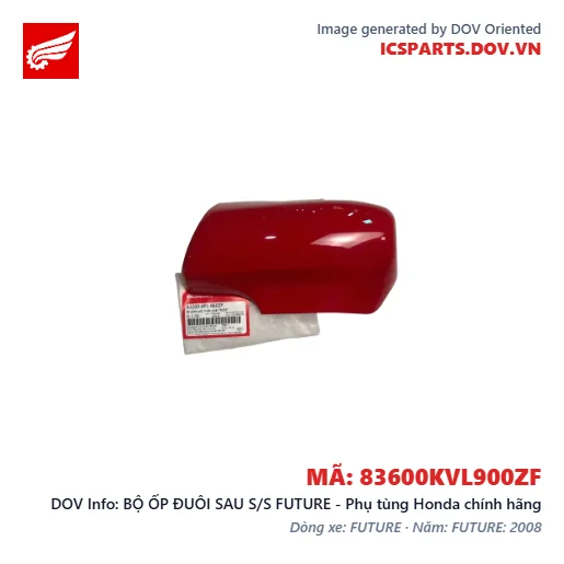 BỘ ỐP ĐUÔI SAU S/S FUTURE - Phụ tùng Honda chính hãng