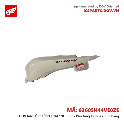 ỐP SƯỜN TRÁI *NHB35* - Phụ tùng Honda chính hãng