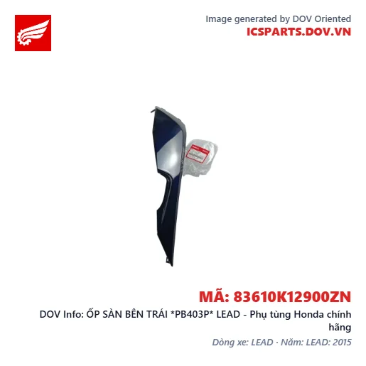 ỐP SÀN BÊN TRÁI *PB403P* LEAD - Phụ tùng Honda chính hãng