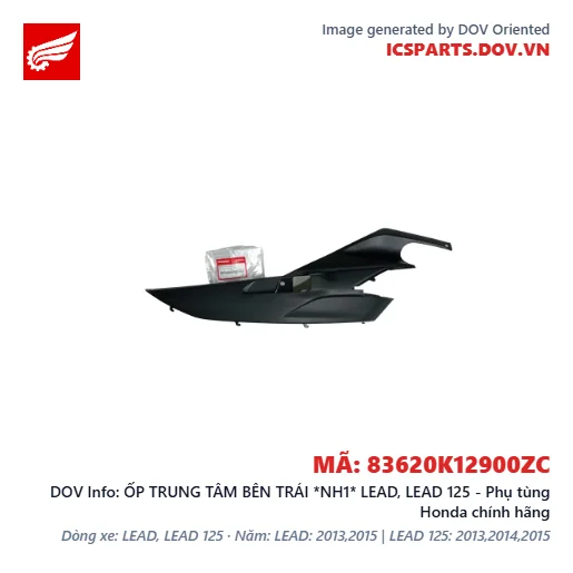 ỐP TRUNG TÂM BÊN TRÁI *NH1* LEAD, LEAD 125 - Phụ tùng Honda chính hãng