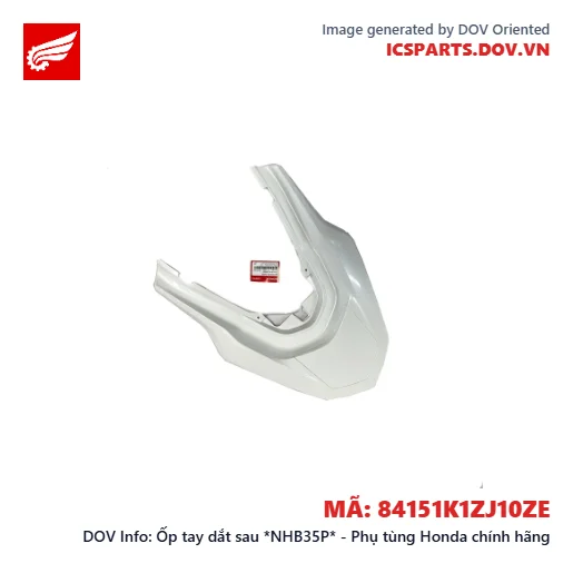 Ốp tay dắt sau *NHB35P* - Phụ tùng Honda chính hãng