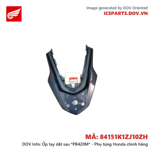 Ốp tay dắt sau *PB420M* - Phụ tùng Honda chính hãng