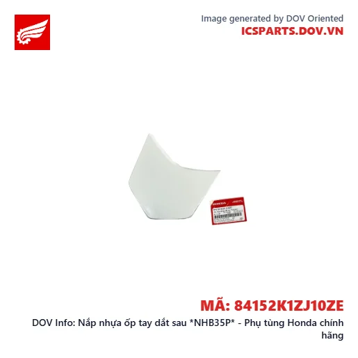 Nắp nhựa ốp tay dắt sau *NHB35P* - Phụ tùng Honda chính hãng