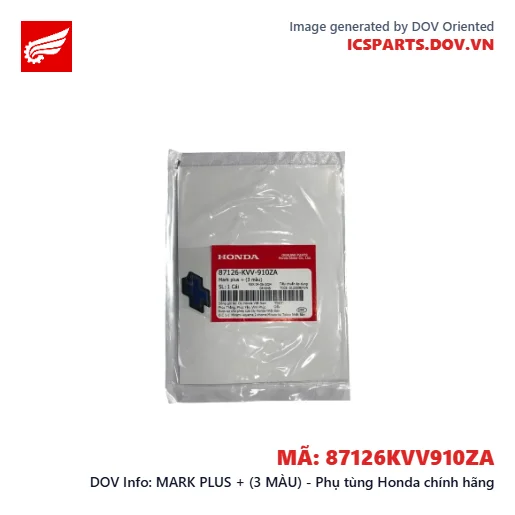MARK PLUS + (3 MÀU) - Phụ tùng Honda chính hãng