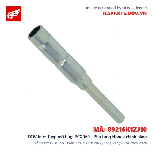 Tuýp mở bugi PCX 160 - Phụ tùng Honda chính hãng