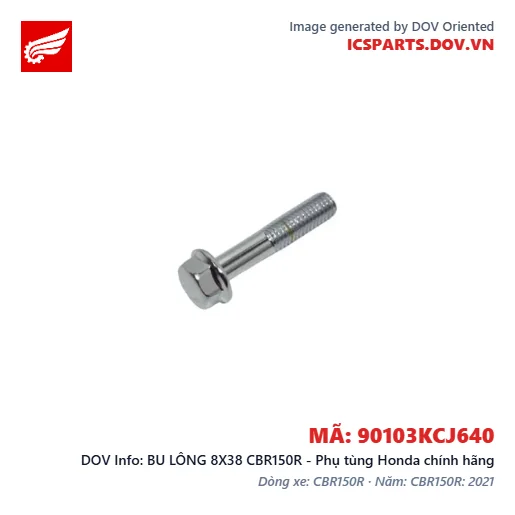 BU LÔNG 8X38 CBR150R - Phụ tùng Honda chính hãng