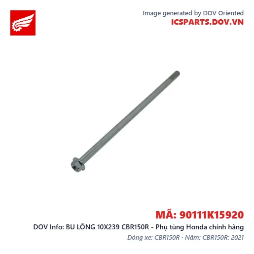 BU LÔNG 10X239 CBR150R - Phụ tùng Honda chính hãng