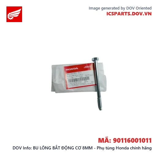 BU LÔNG BẮT ĐỘNG CƠ 8MM - Phụ tùng Honda chính hãng