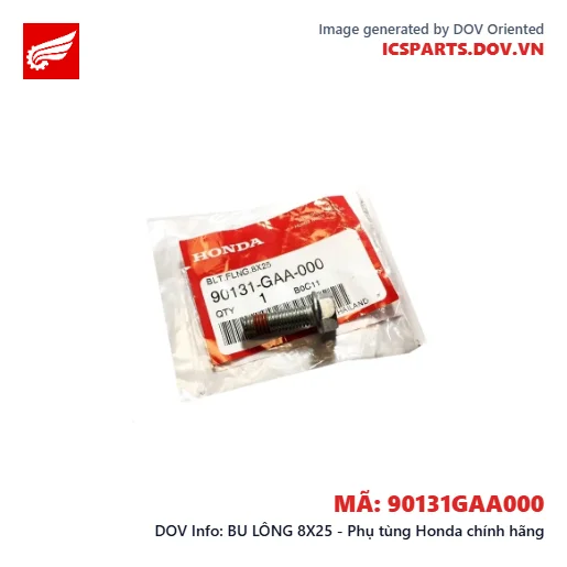 BU LÔNG 8X25 - Phụ tùng Honda chính hãng