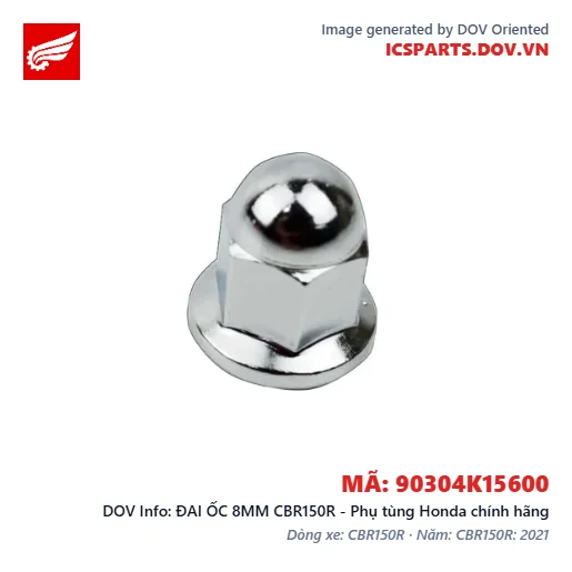 ĐAI ỐC 8MM CBR150R - Phụ tùng Honda chính hãng
