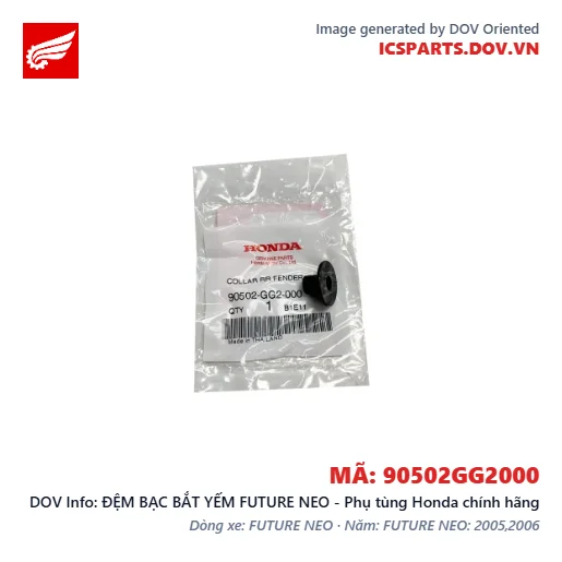 ĐỆM BẠC BẮT YẾM FUTURE NEO - Phụ tùng Honda chính hãng