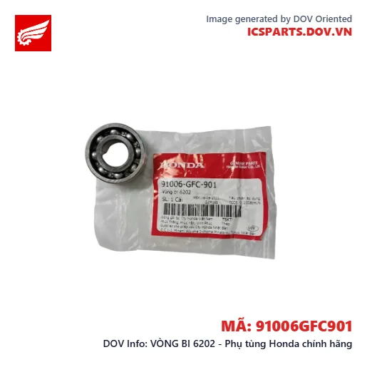 VÒNG BI 6202 - Phụ tùng Honda chính hãng
