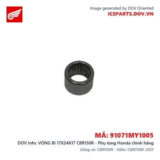 VÒNG BI 17X24X17 CBR150R - Phụ tùng Honda chính hãng