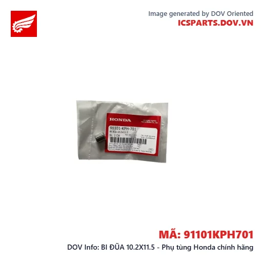 BI ĐŨA 10.2X11.5 - Phụ tùng Honda chính hãng