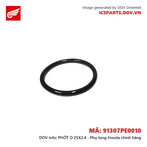 PHỚT O 25X2,4 - Phụ tùng Honda chính hãng