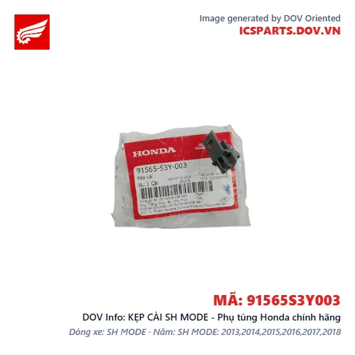 KẸP CÀI SH MODE - Phụ tùng Honda chính hãng