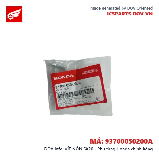 VÍT NÓN 5X20 - Phụ tùng Honda chính hãng
