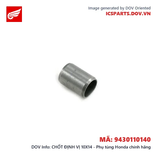 CHỐT ĐỊNH VỊ 10X14 - Phụ tùng Honda chính hãng