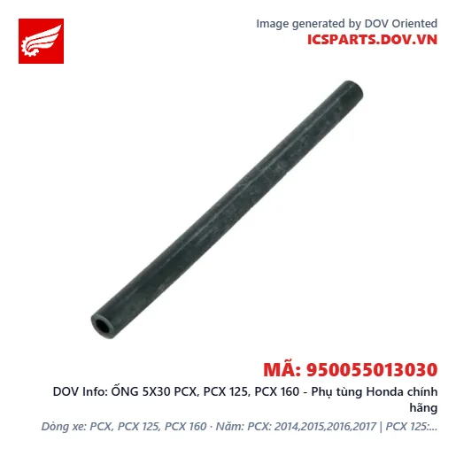 ỐNG 5X30 PCX, PCX 125, PCX 160 - Phụ tùng Honda chính hãng
