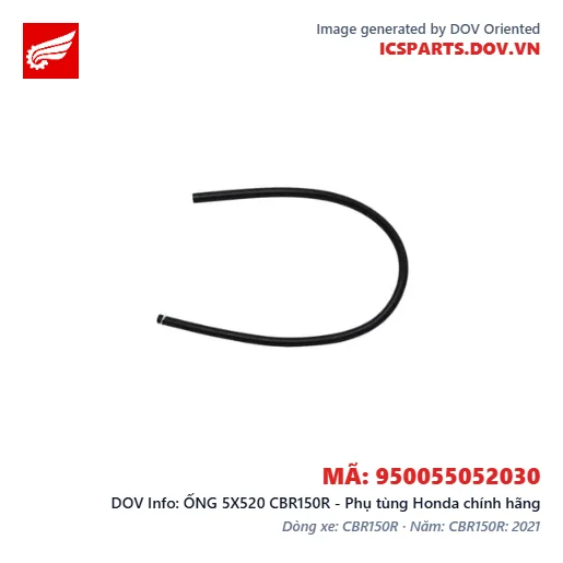 ỐNG 5X520 CBR150R - Phụ tùng Honda chính hãng