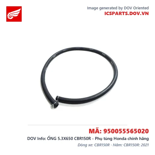 ỐNG 5.3X650 CBR150R - Phụ tùng Honda chính hãng