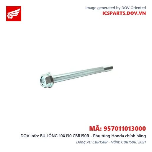 BU LÔNG 10X130 CBR150R - Phụ tùng Honda chính hãng