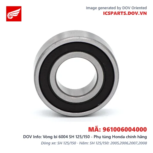 Vòng bi 6004 SH 125/150 - Phụ tùng Honda chính hãng