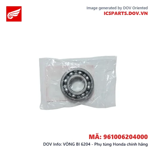 VÒNG BI 6204 - Phụ tùng Honda chính hãng