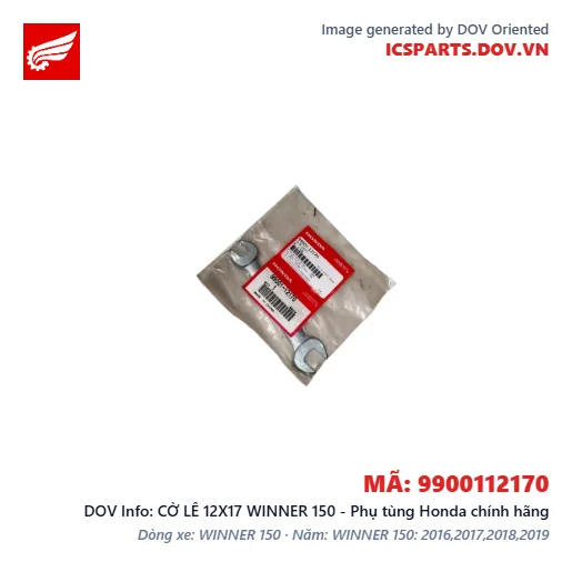 CỜ LÊ 12X17 WINNER 150 - Phụ tùng Honda chính hãng