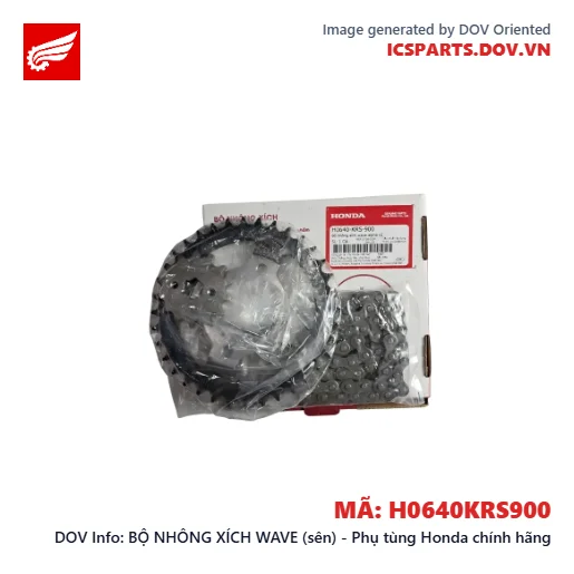 BỘ NHÔNG XÍCH WAVE (sên) - Phụ tùng Honda chính hãng