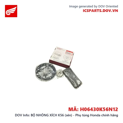 BỘ NHÔNG XÍCH K56 (sên) - Phụ tùng Honda chính hãng