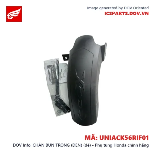 CHẮN BÙN TRONG (ĐEN) (dè) - Phụ tùng Honda chính hãng