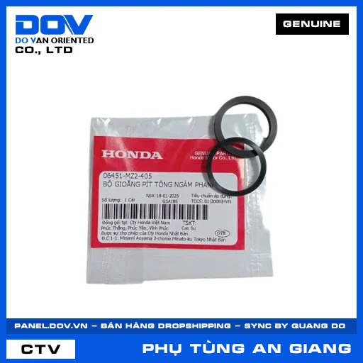 BỘ GIOĂNG PÍT TÔNG NGÀM PHANH (thắng) PCX, PCX 125, PCX 125/150, PCX 160 — 06451MZ2405