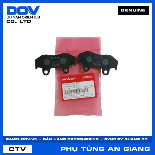 BỘ MÁ PHANH DẦU TRƯỚC (bố thắng) LEAD 110, SH 125/150 — 06455GCS026