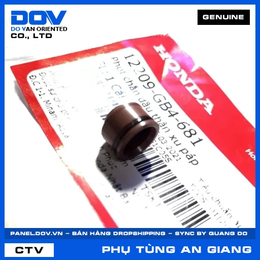 Phớt chắn dầu thân xu páp AIR BLADE 110, AIR BLADE 125, AIR BLADE 125/150, CLICK 110 — 12209GB4681