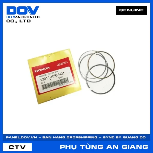 BỘ XÉC MĂNG TIÊU CHUẨN (0.00) CB150R, CBR150R, WINNER R, WINNER X — 13011K56N01