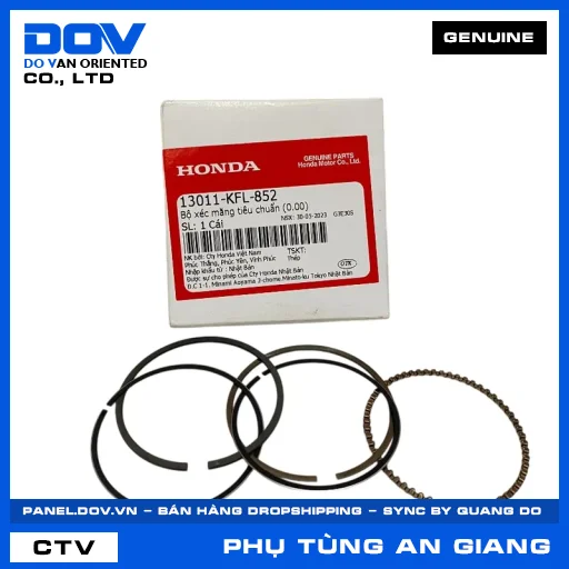 Bộ xéc măng tiêu chuẩn (0.00) SUPER DREAM, WAVE 100 — 13011KFL852