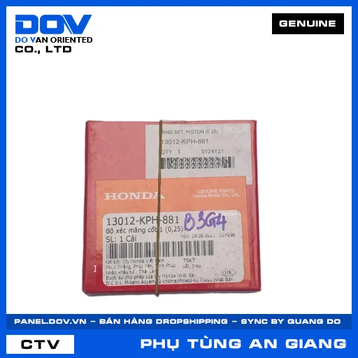 BỘ XÉC MĂNG CỐT 1 (0,25) — 13012KPH881