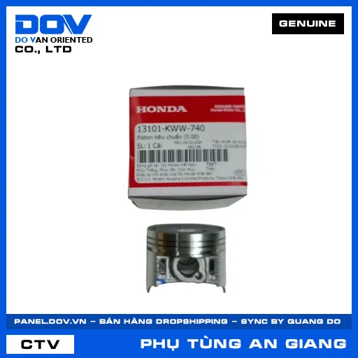 PISTON TIÊU CHUẨN (0.00) BLADE 110, DREAM 110, WAVE ALPHA 110, WAVE RSX 110 — 13101KWW740