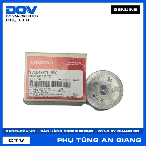 PISTON CỐT 3 (0.75) WAVE 100, WAVE ALPHA — 13104KTL850