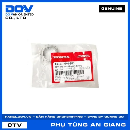 Bánh răng thời điểm cam 17răng FUTURE NEO — 14311KPH900